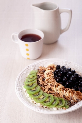 Fruit tea cup dish Photo