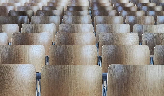 Wood chair floor seating Photo