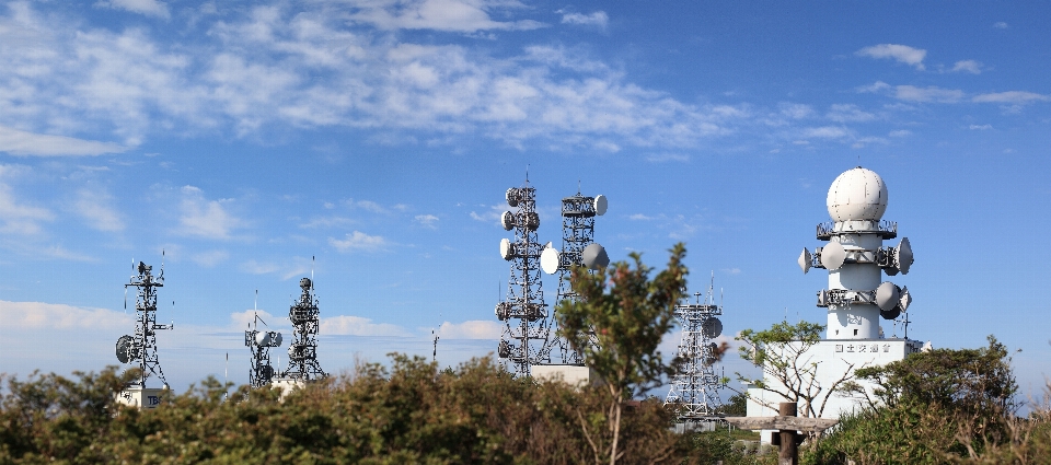 Cloud sky antenna high