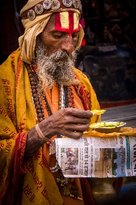 Man person portrait religion Photo