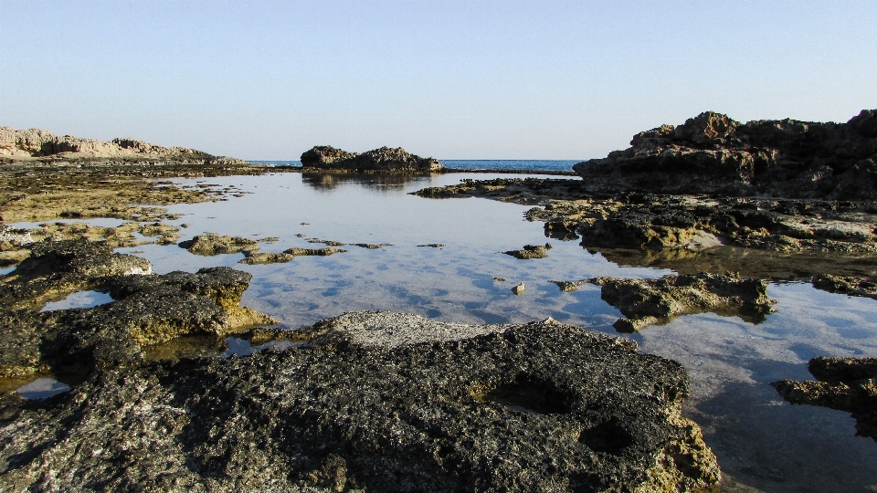 Plaża krajobraz morze wybrzeże