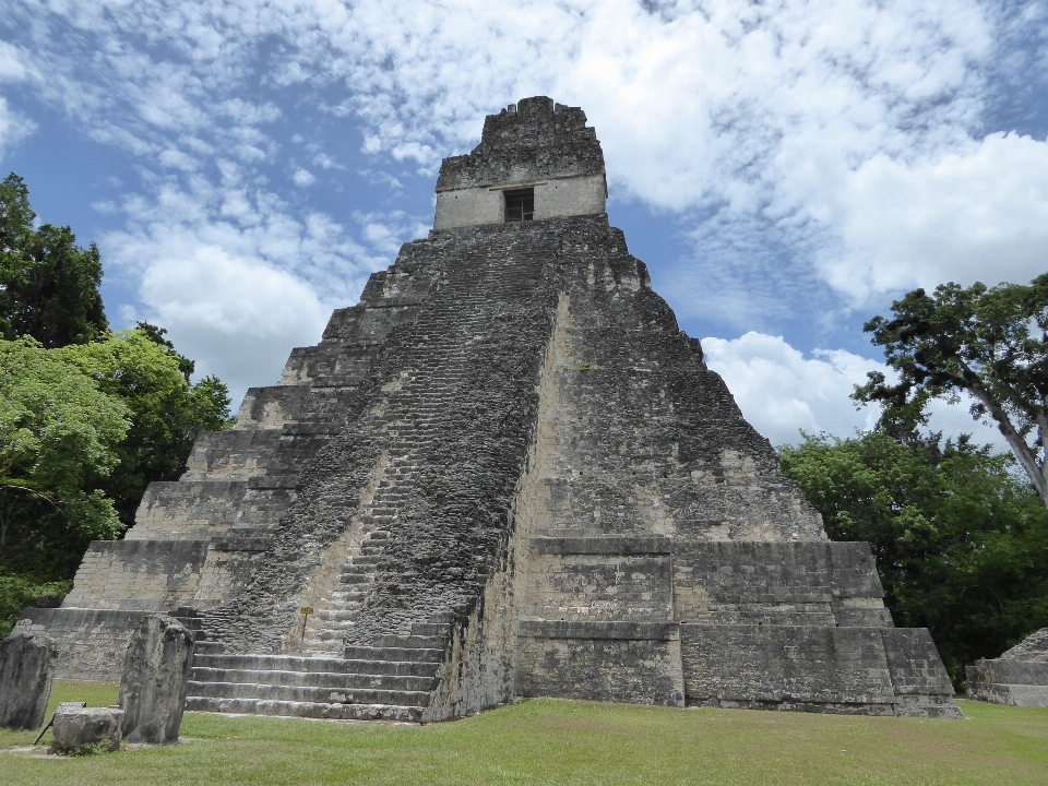 Rock building monument pyramid