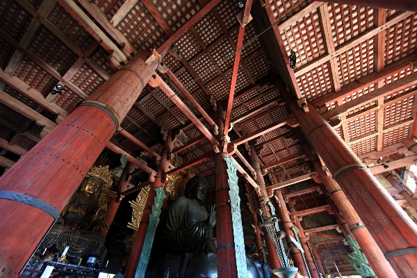 Architecture wood high temple Photo