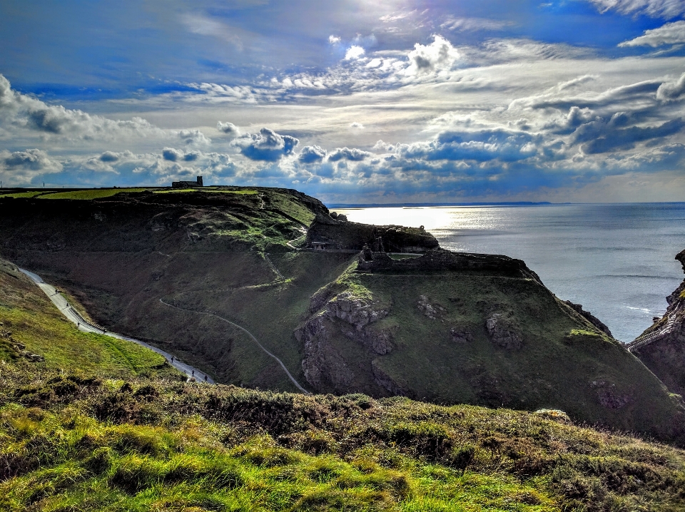 Landscape sea coast nature