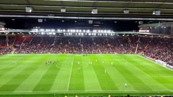 Foto Struktur olahraga sepak bola stadion