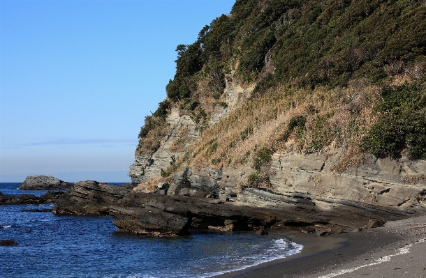 Beach sea coast rock Photo