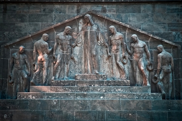 Old stone monument statue Photo