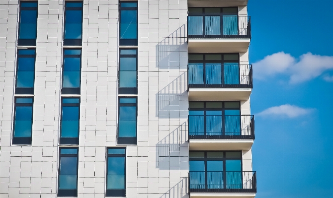 Architecture white window building Photo