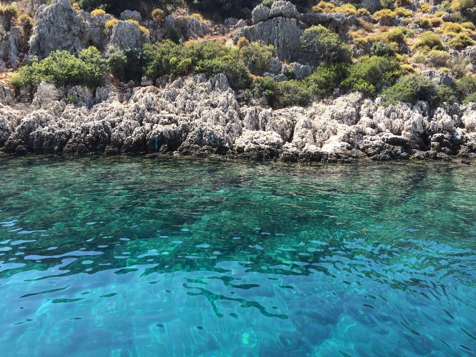 Sea coast lagoon bay