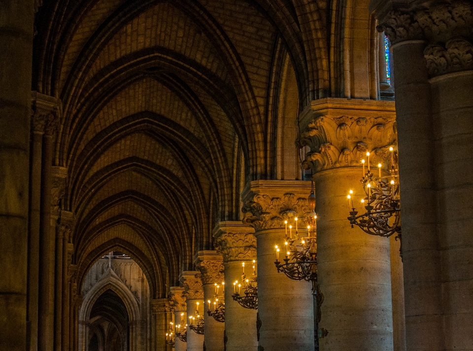 Arquitectura edificio parís francia