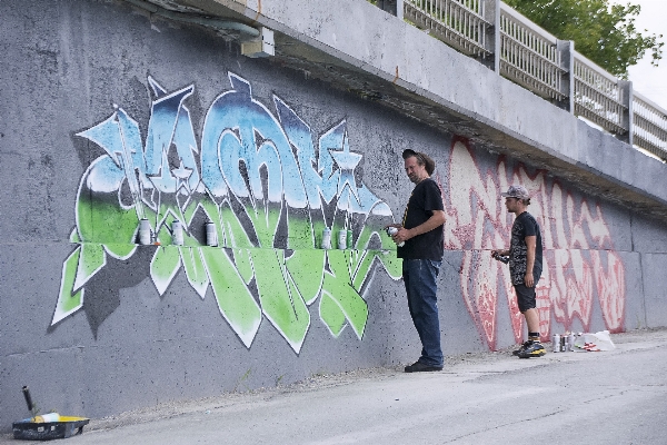 Photo Route rue urbain mur