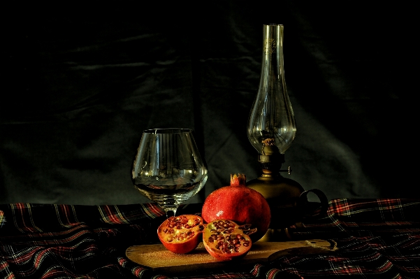 Table glass drink darkness Photo