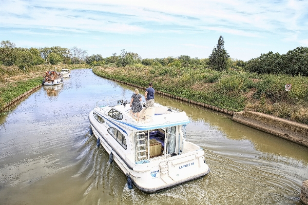 Water boat bridge river Photo