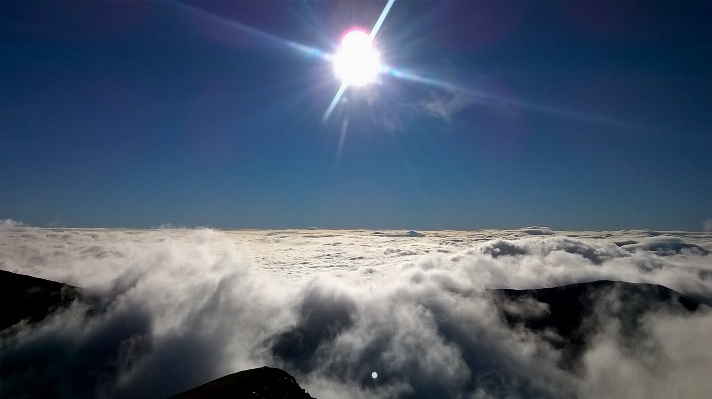 Sea nature horizon cloud Photo