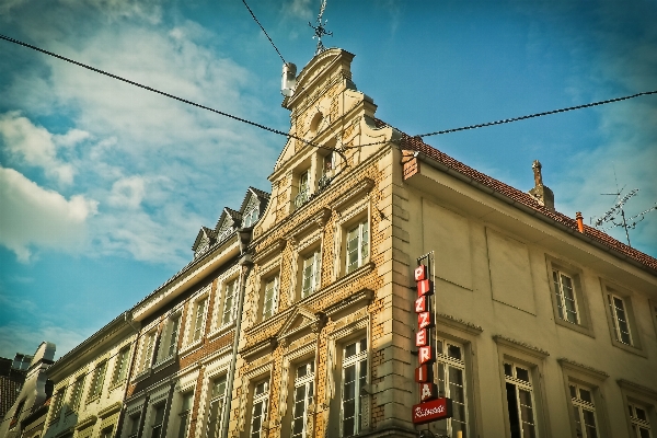 Architecture sky house town Photo