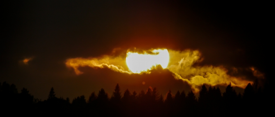 Cloud sun sunset evening Photo