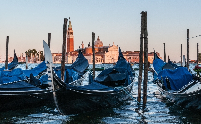 Sea boat canal transportation Photo