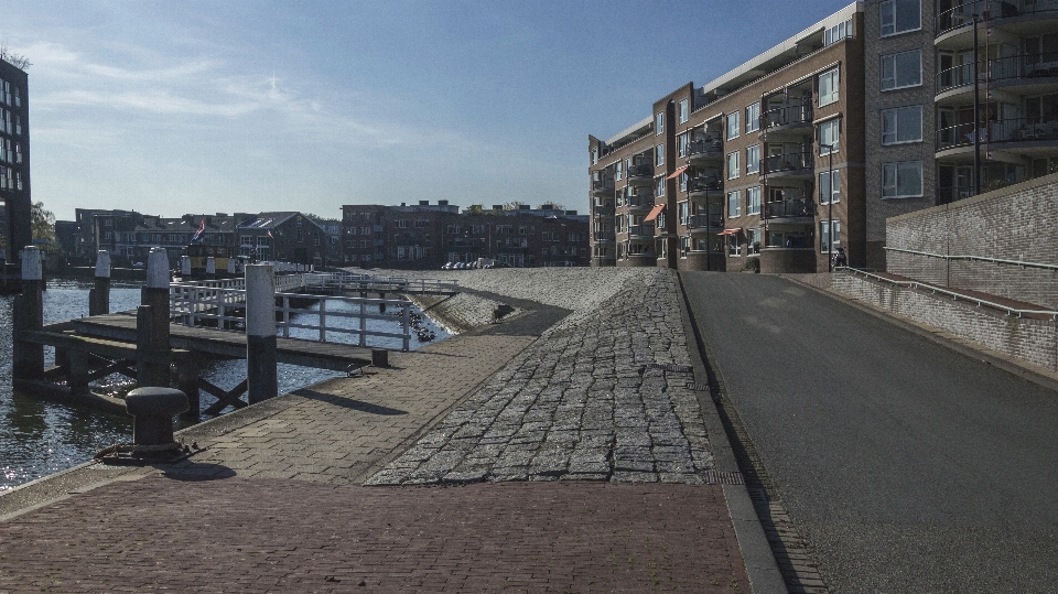 Outdoor architecture boardwalk road