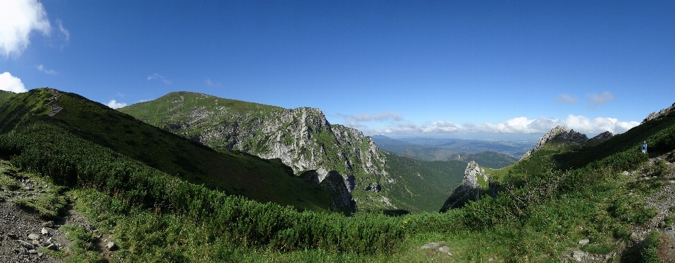 Krajobraz natura pustynia
 pieszy