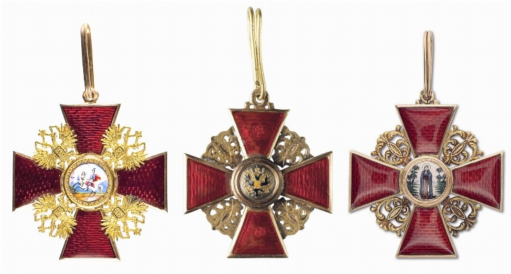 Decoration golden collection cross Photo