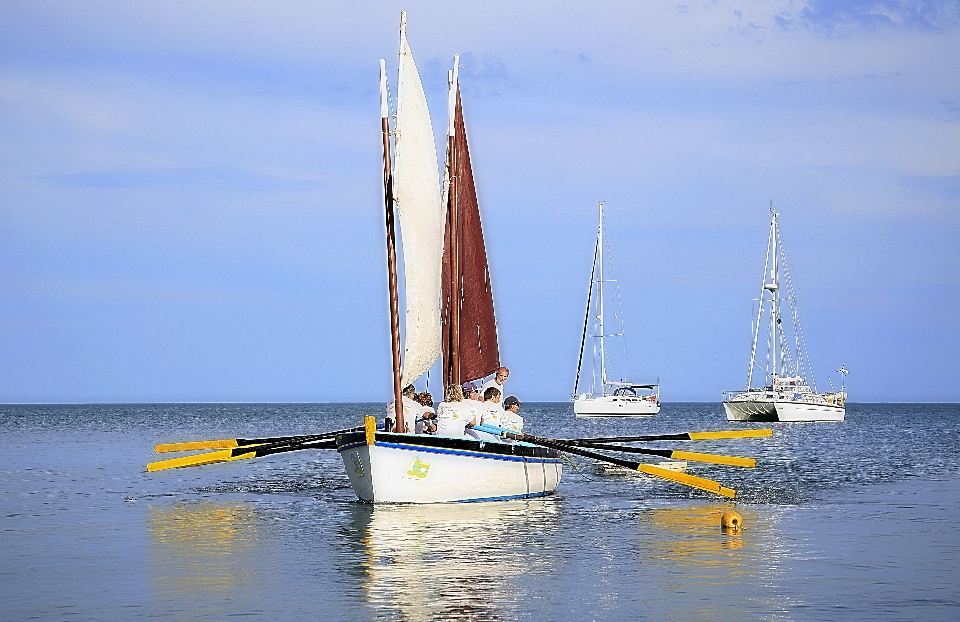 море лодка транспортное средство мачта