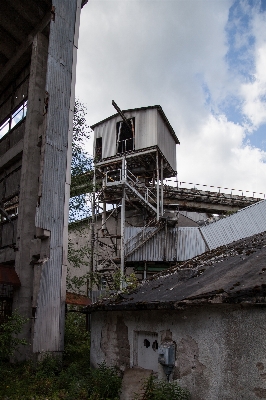 Grungy architecture structure plant Photo