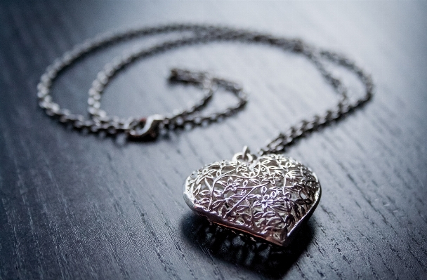 Chain love heart symbol Photo