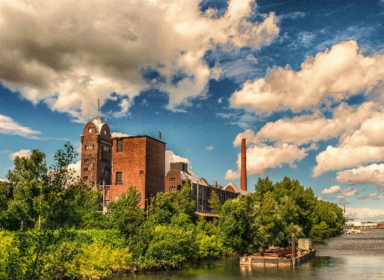 Zdjęcie Krajobraz morze chmura architektura