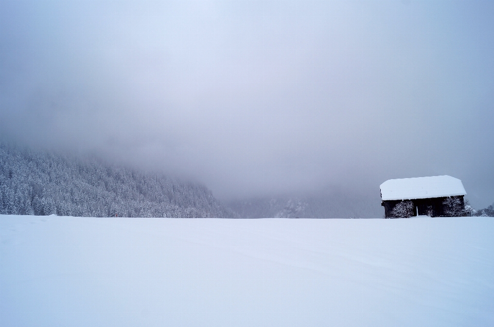 Neige hiver matin temps