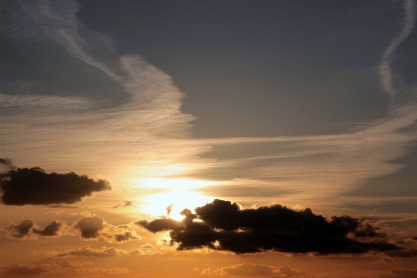 Sea horizon cloud sky Photo