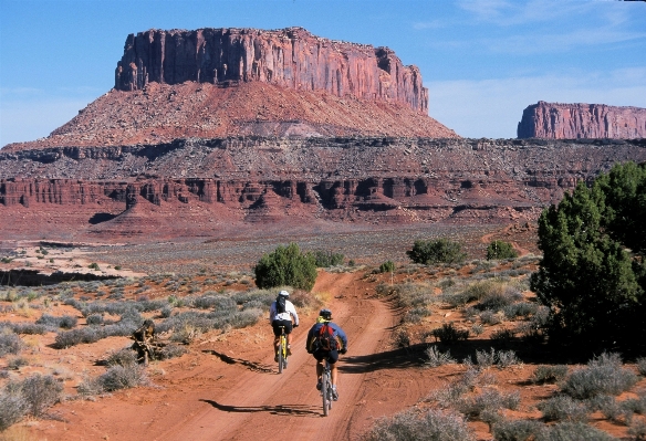 Landscape rock mountain adventure Photo