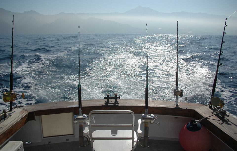 Paisagem mar oceano barco