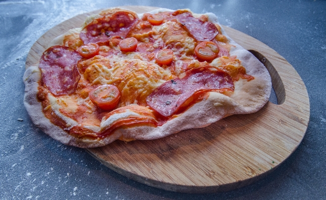 Stone rustic dish meal Photo