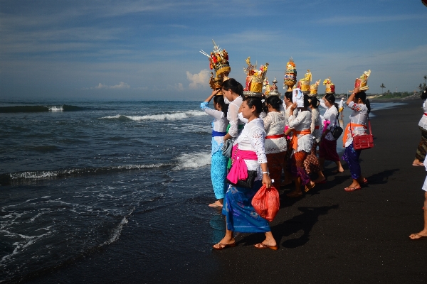 Beach sea religious fun Photo