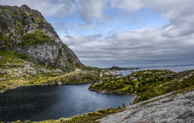 Landscape sea coast water Photo