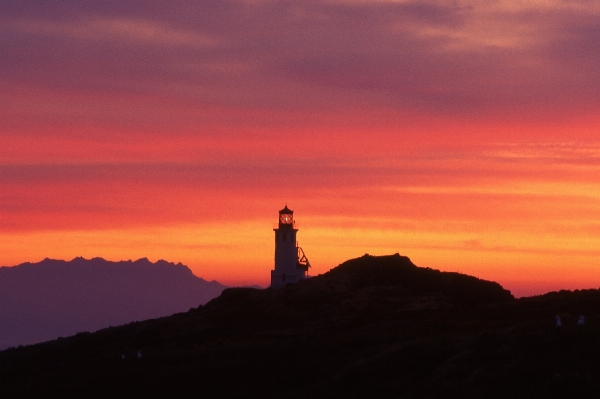 Sea coast horizon light Photo