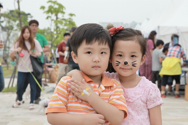 Foto Orang rakyat bermain anak