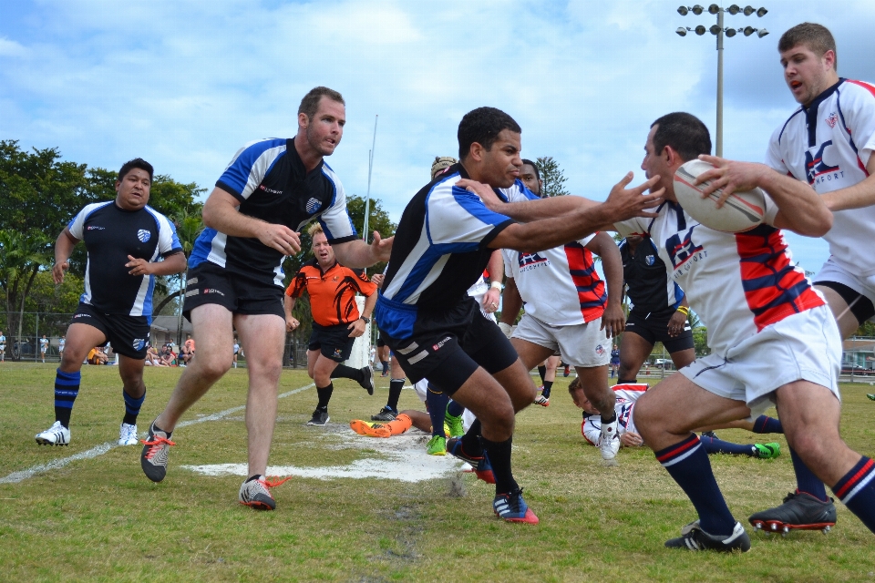 Sport azione calcio giocando