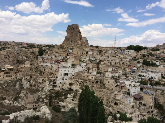 Town landmark ruins badlands Photo