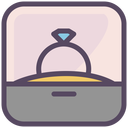 Engagement ring Icon