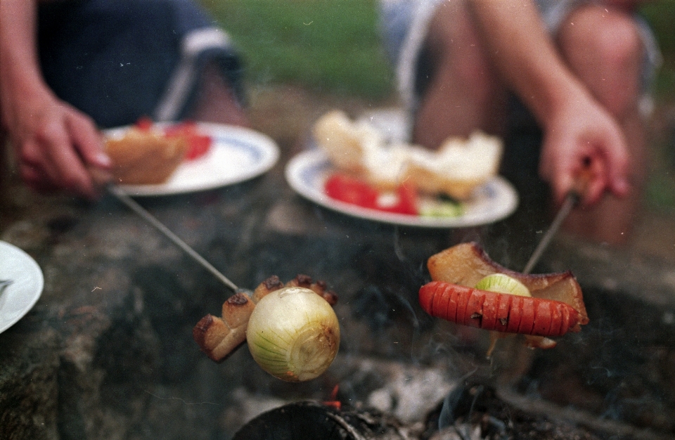 Sommer braten gericht mahlzeit