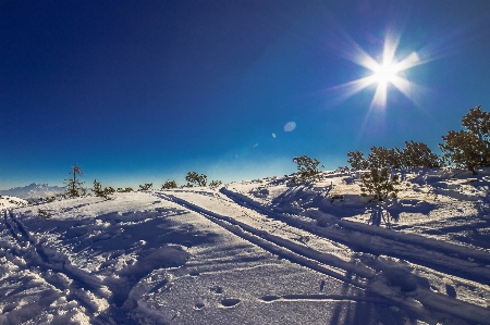 Landscape nature mountain snow Photo