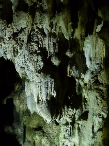 形成 地下 洞窟 カーテン 写真