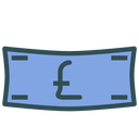 Pound bill Icon