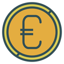 Euro coin Icon