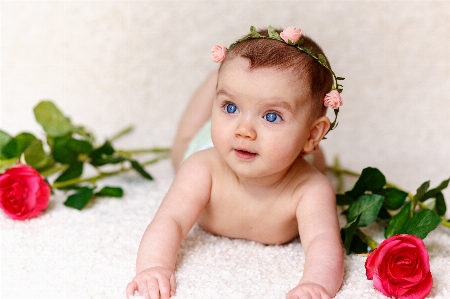 Person girl photography flower Photo