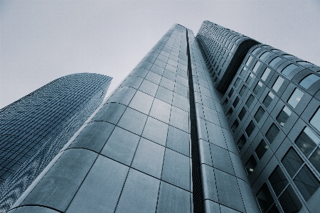 建築 スカイライン ガラス 建物 写真