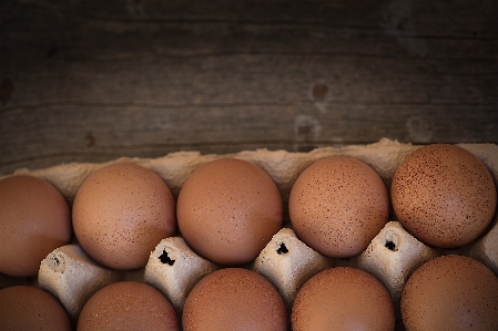 Foto Makanan menutup telur merapatkan
