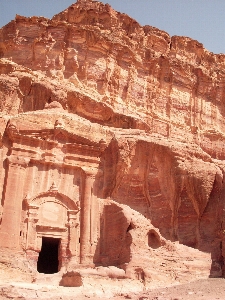 Rock architecture desert valley Photo