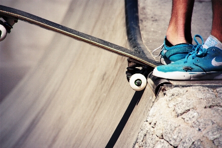 Foto Olahraga roda kaki skateboard